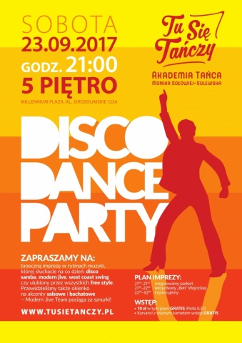 Disco Dance Party 23.09.2017 r.