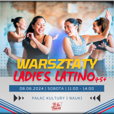 Warsztay LADIES LATINO 45+ z Beatą Wójcicką 08.06.2024