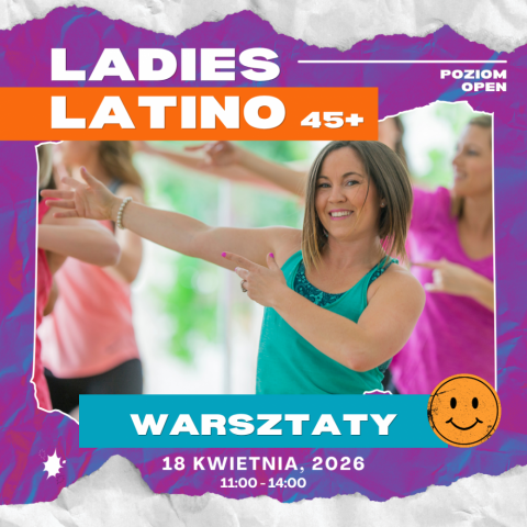 Warsztaty Ladies Latino 45+ z Beatą Wójcicką poziom <span class=