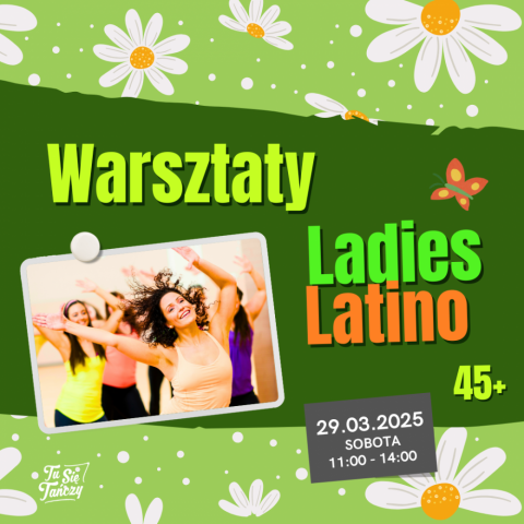 Warsztay LADIES LATINO 45+ z Beatą Wójcicką 29.03.2025