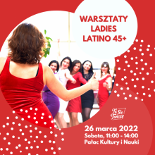 Warsztaty LADIES LATINO 45+ 26.03.2022