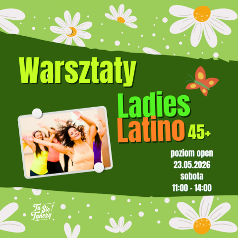 Warsztaty Ladies Latino 45+ z Beatą Wójcicką poziom <span class=