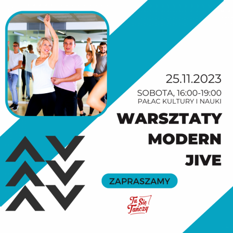 Warsztay MODERN JIVE z Beatą Wójcicką 25.11.2023