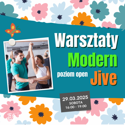 Warsztay MODERN JIVE poziom <span class=