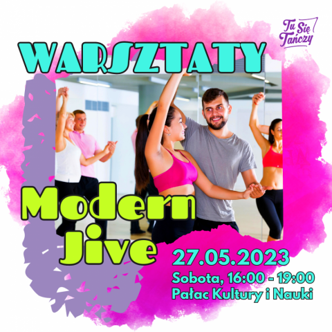 Warsztay MODERN JIVE z Beata Wójcicką 27.05.2023