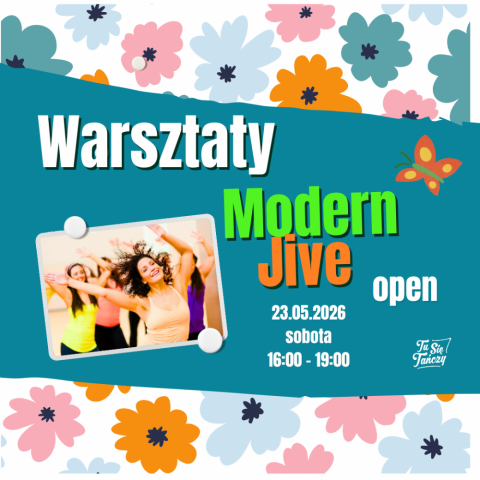 Warsztaty Modern Jive z Beata Wójcicką, poziom <span class=