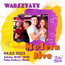 Warsztay MODERN JIVE z Beata Wójcicką 04.03.2023
