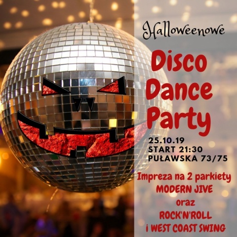 Halloweenowe Disco Dance Party na 2 parkietach