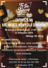  Bal Andrzejkowy dla Seniorów 30.11.2016 r.