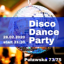 Disco Dance Party 28.02.2020