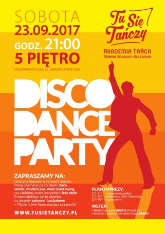 Disco Dance Party 23.09.2017 r.