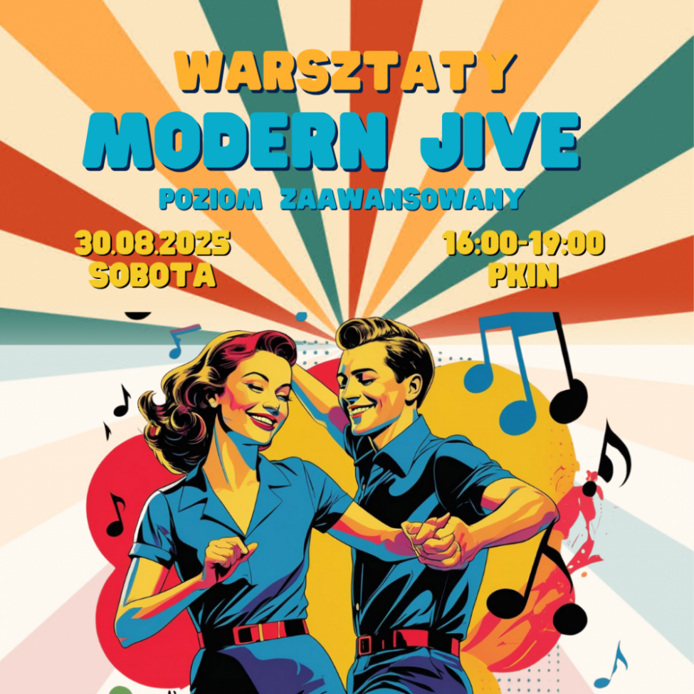 Warsztaty Modern Jive dla zaawansowanych z Beatą Wójcicką